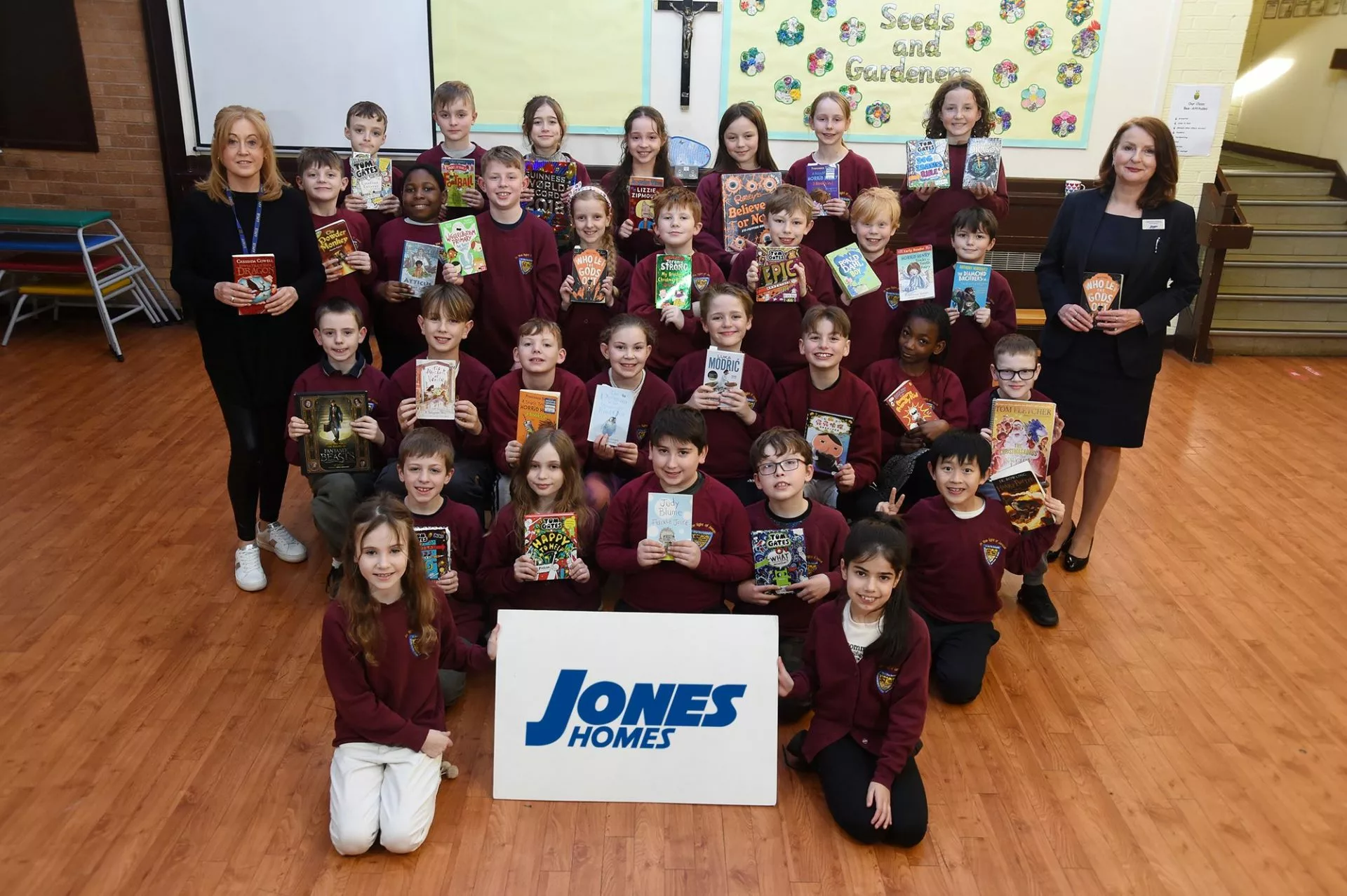 Jones Homes donates vouchers to help children at Bromley Cross school celebrate World Book Day