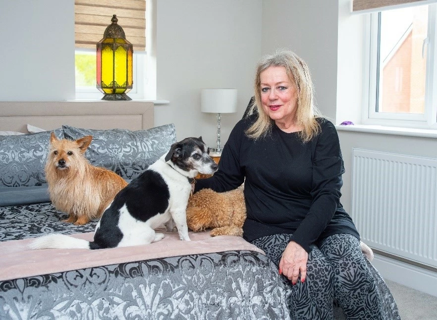 Suzan makes a fresh start in her new home